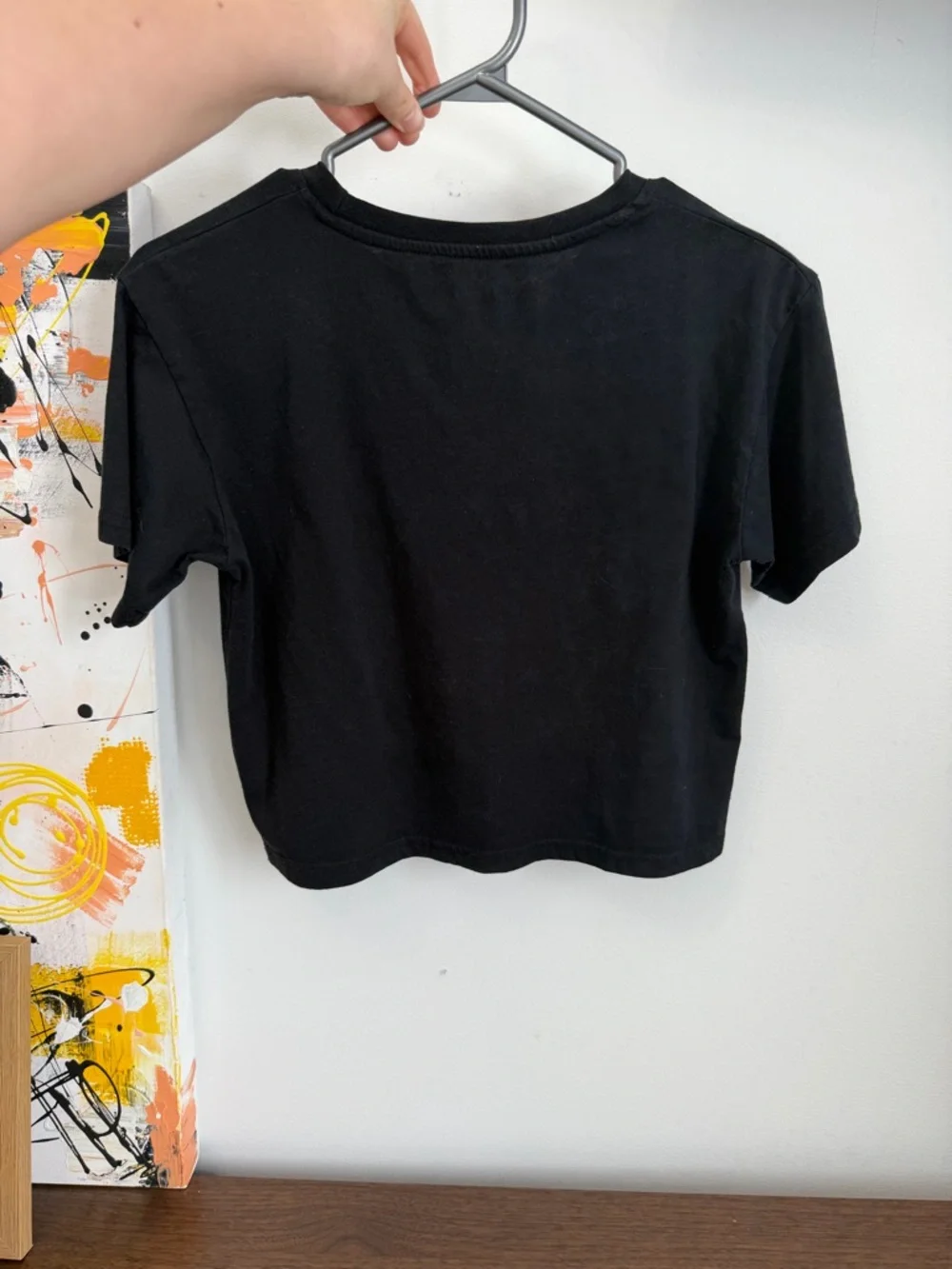 Champion Black Crop Top Médium - Picture 2 of 4
